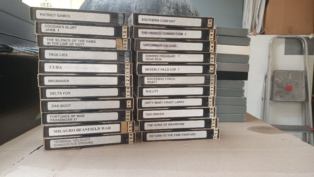 vhs - banden, Cd's en Dvd's, VHS | Film, Ophalen of Verzenden, Gebruikt, VHS