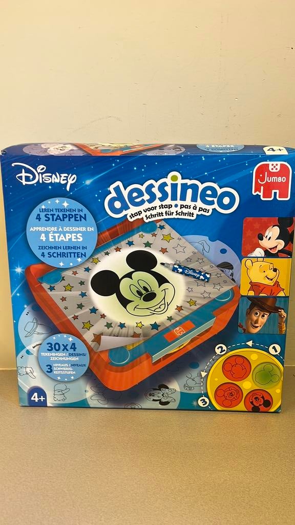 Dessineo - Disney, Ophalen, Gebruikt