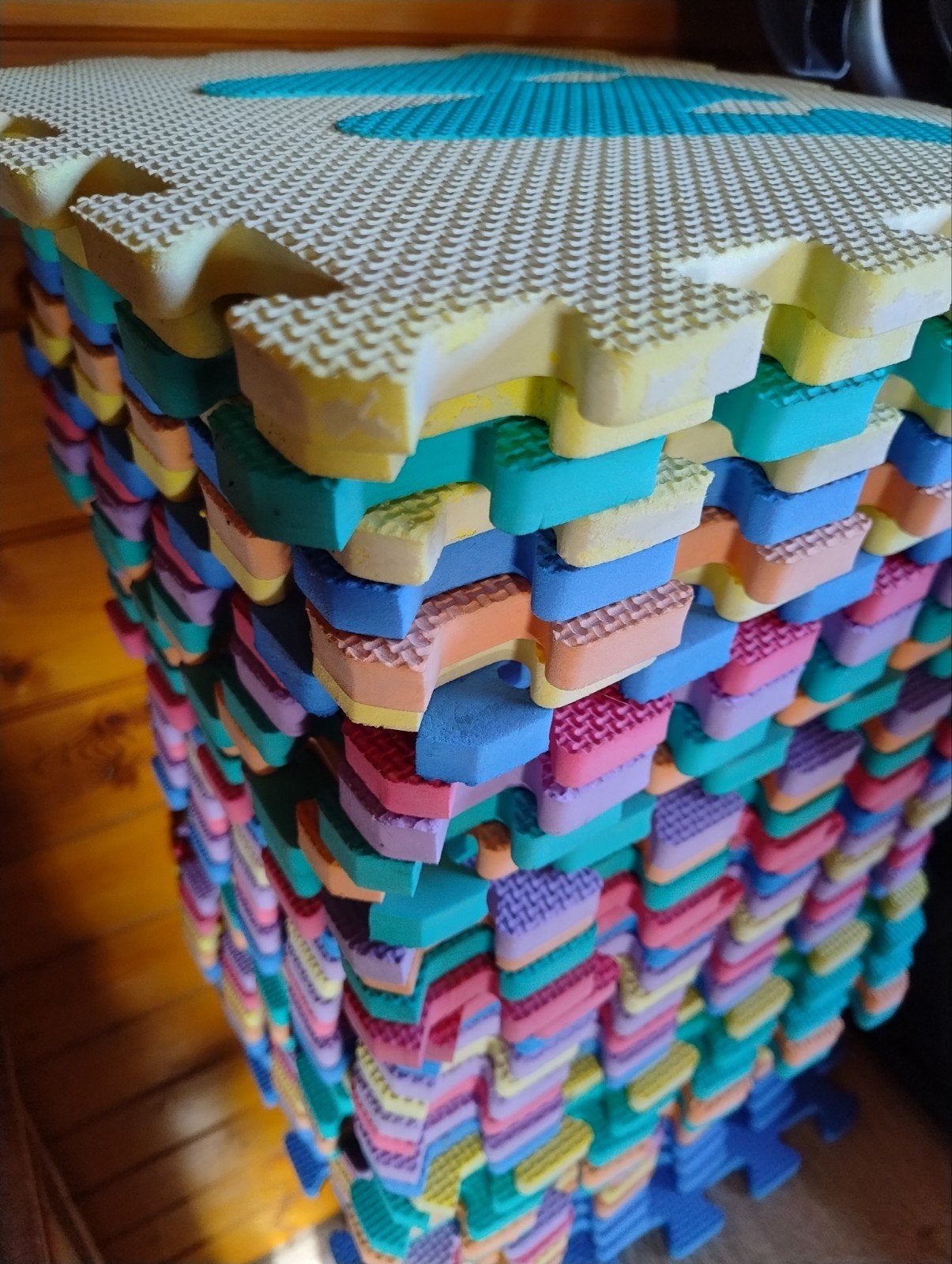 puzzelmat 38 tegels, Ophalen, Gebruikt