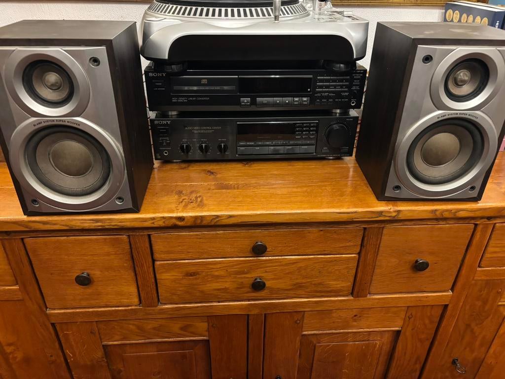 Speakers Panasonic, Ophalen, Gebruikt, Front, Rear of Stereo speakers