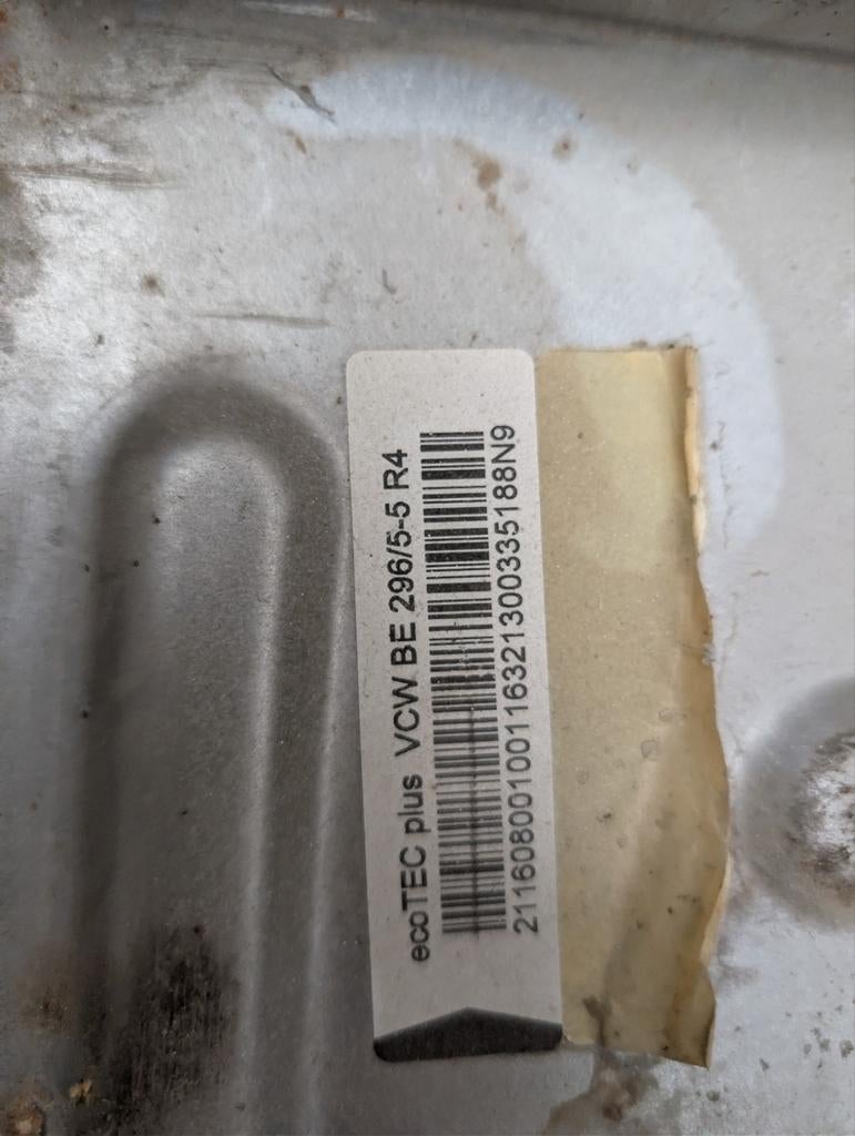Bulex doorstromer vaillant, Doe-het-zelf en Bouw, Ophalen