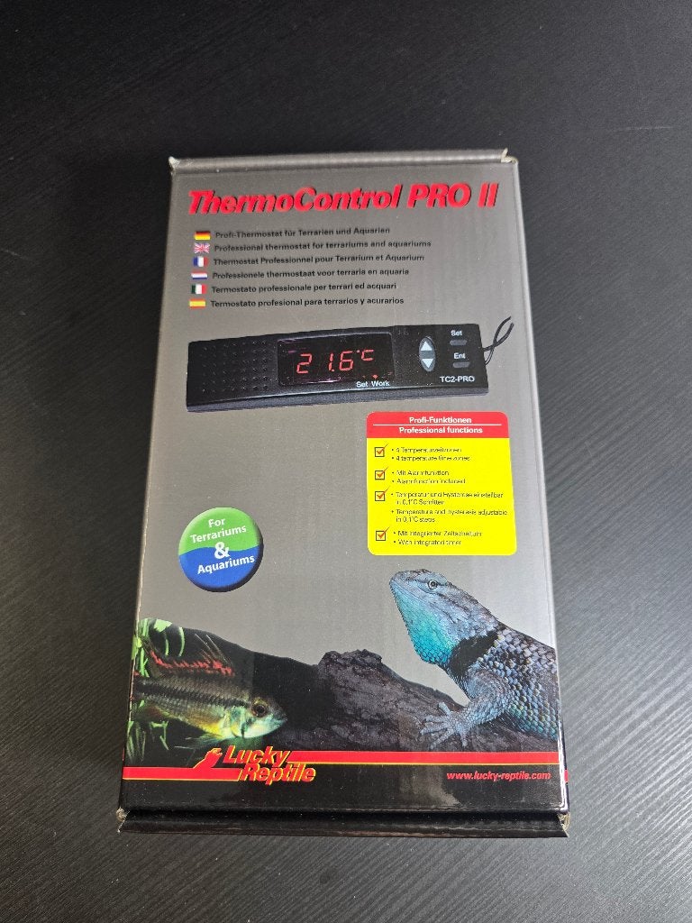 Lucky reptile thermostat ThermoControl pro II, Enlèvement ou Envoi, Comme neuf, Terrarium ou Paludarium