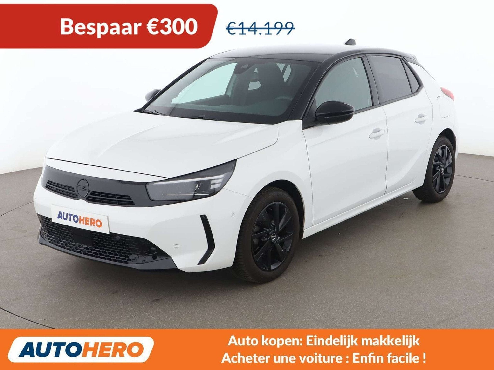 Opel Corsa 1.2 GS (bj 2024), Voorwielaandrijving, 1199 cc, Wit, 5 deurs