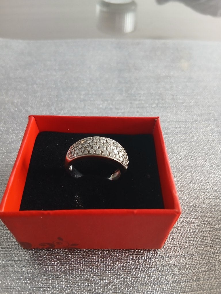 Gouden ring, Bijoux, Sacs & Beauté, Bagues, Comme neuf, Or, Enlèvement, Femme