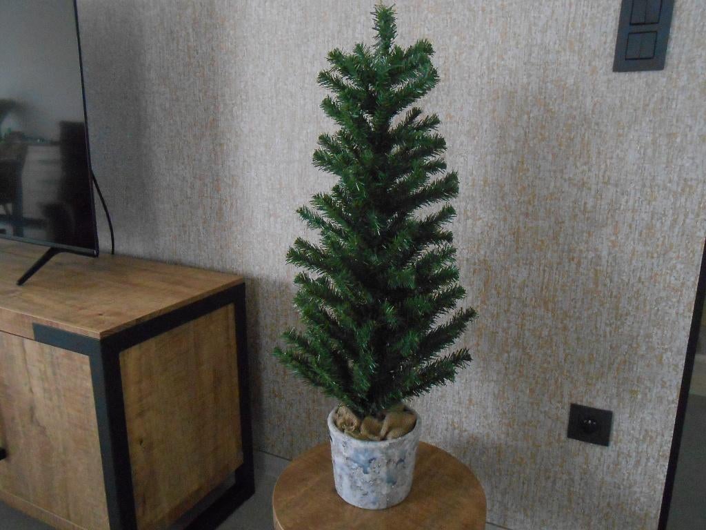 Nouvel arbre de Noël artificiel avec décoration complète, Divers, Enlèvement, Neuf