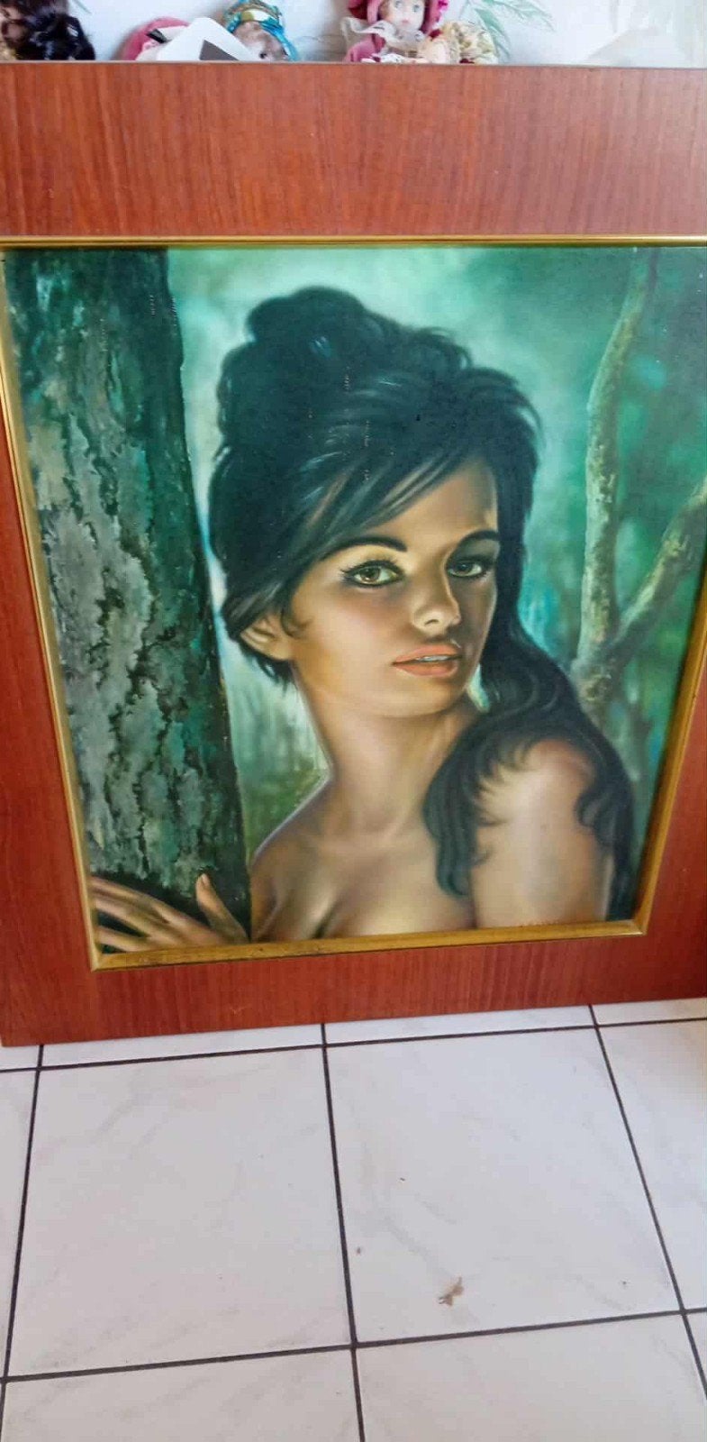 Canvas van een grote Engelse schilder uit de 20e eeuw in per, Ophalen of Verzenden, Doek