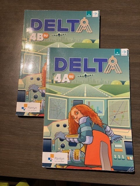 Delta 4A en 4B (5u), Boeken, Schoolboeken, Ophalen, Gelezen, ASO, Wiskunde A