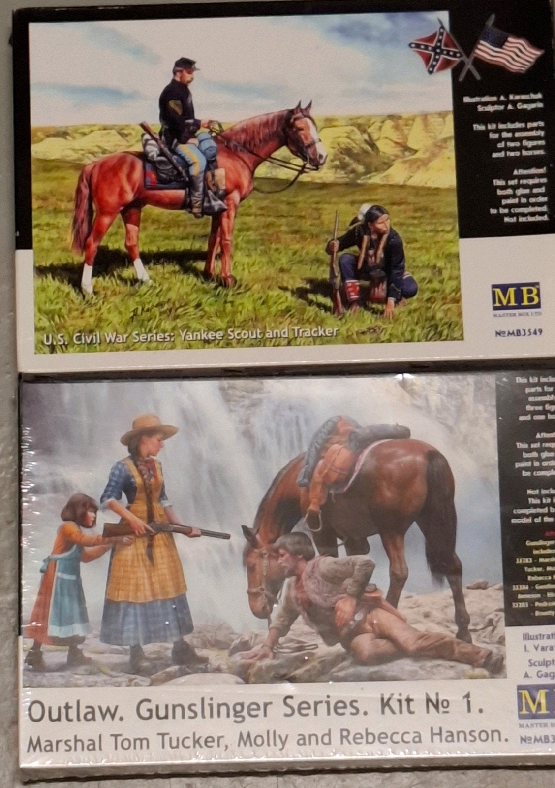 western figuren 1/35, Ophalen of Verzenden, Zo goed als nieuw, 1:35 tot 1:50, Figuur of Figuren