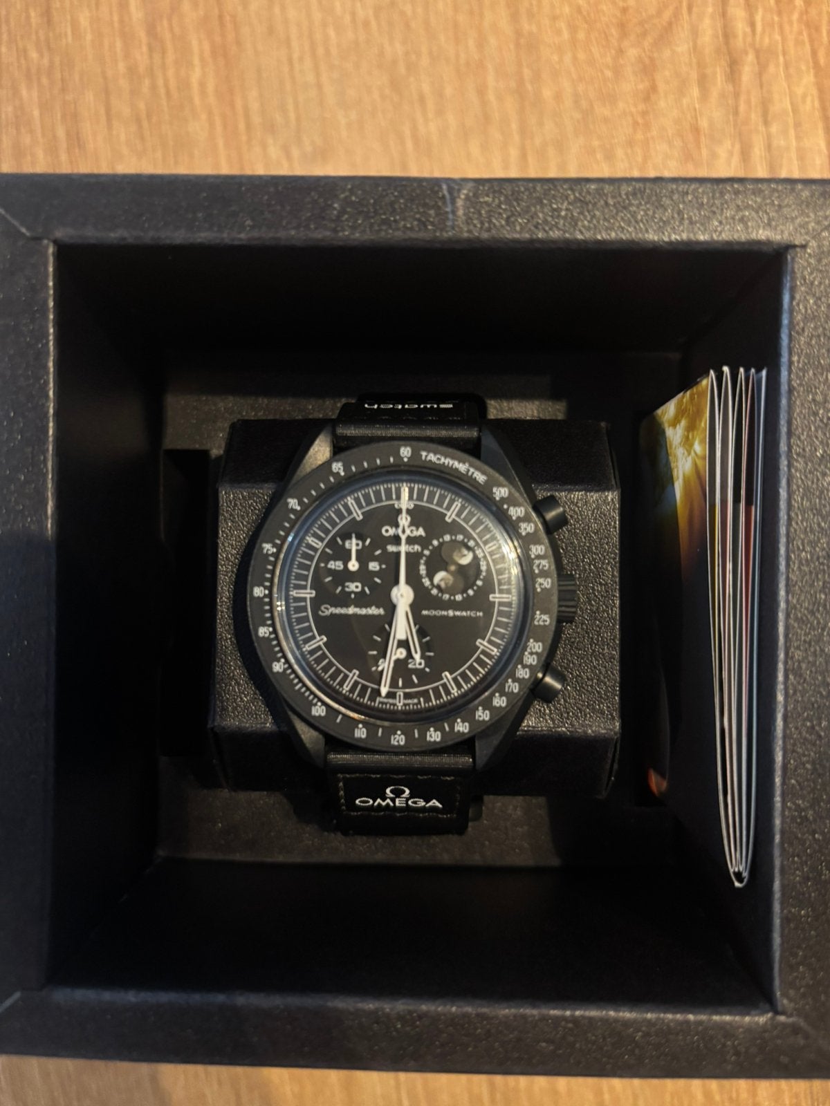 Omega Moonswatch, Handtassen en Accessoires, Ophalen, Zo goed als nieuw, Omega