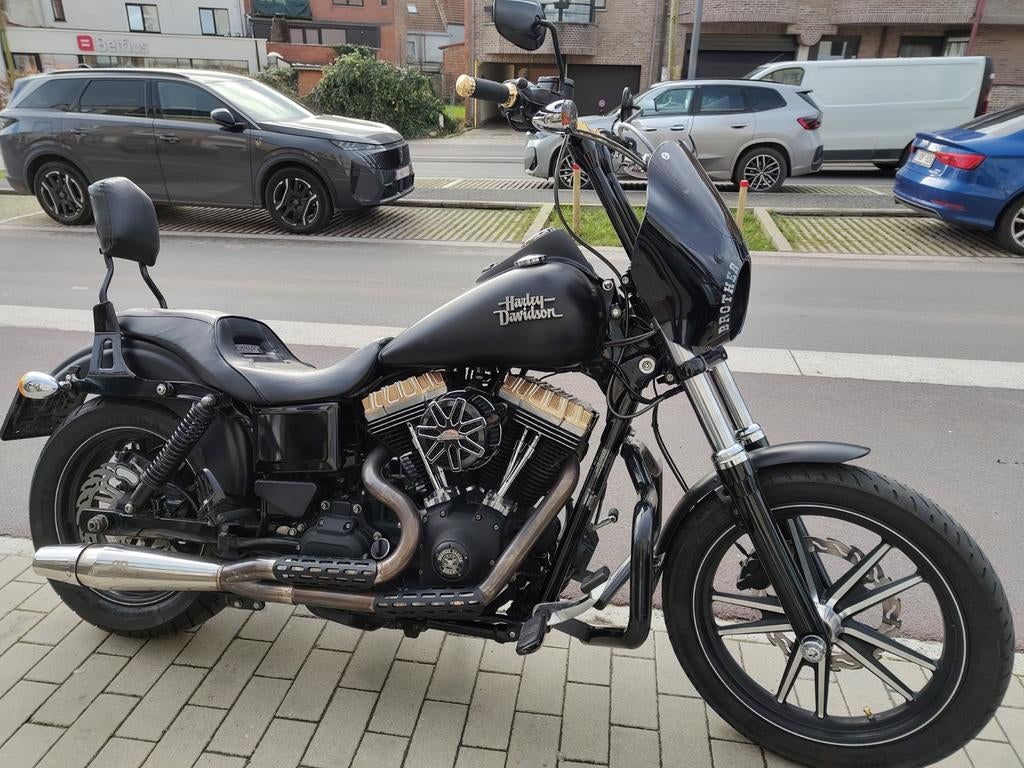 💥 Street Bob 103ci Limited ⚫ Clubstijl 🤟🏻, 2 cilinders, 1690 cc, Chopper, Bedrijf
