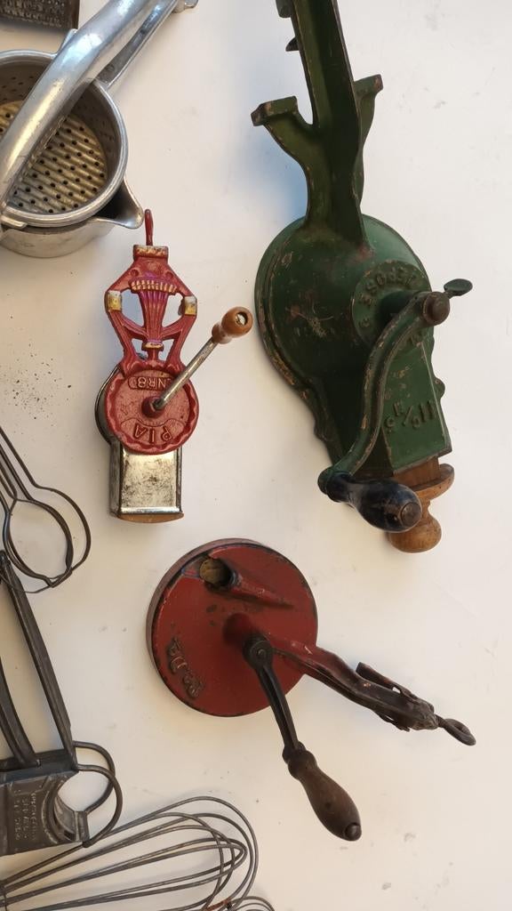 lot keukenmateriaal, Enlèvement