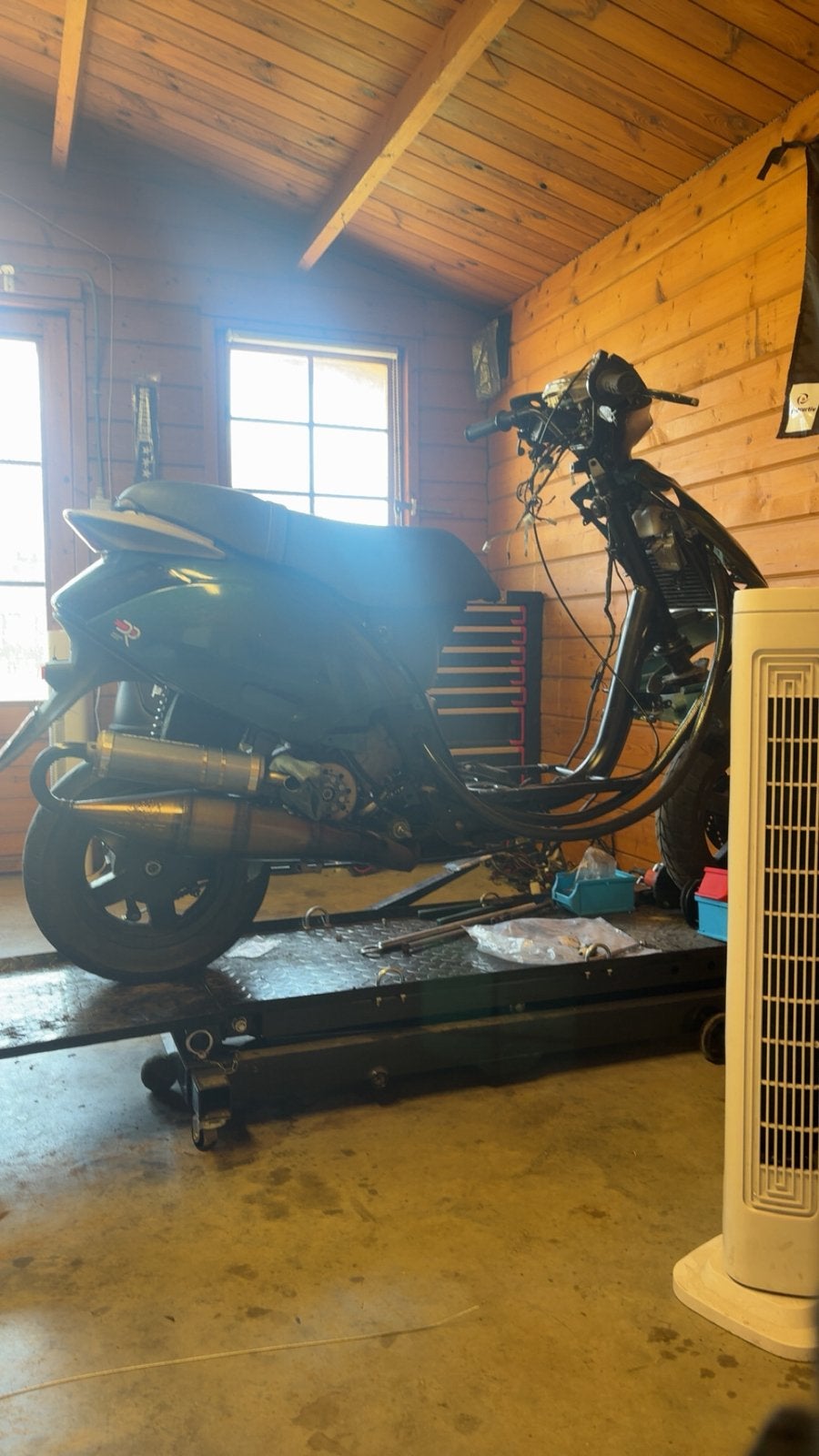 Zip 172 malossi vanaf 0 opgebouwd, Fietsen en Brommers, Scooters | Piaggio, Ophalen, Zip