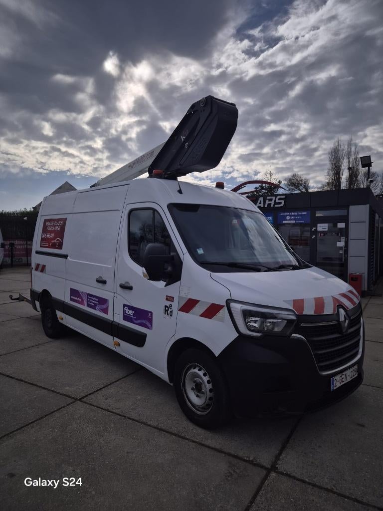 Renault Master 2.3dci L2 H2 Hoogwerker k32 Nacelle 09/2020-, Bluetooth, Euro 6, Renault, Bedrijf