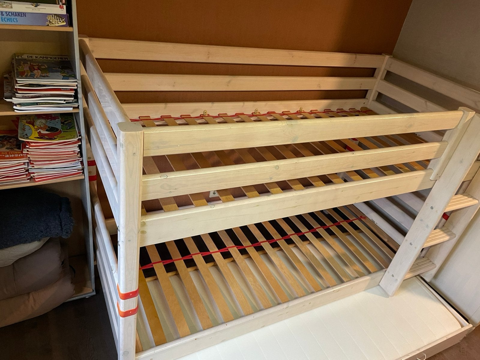 Stapelbed, Maison & Meubles, Chambre à coucher | Lits superposés & Lits mezzanines, 90 cm, 210 cm, Comme neuf, Enlèvement