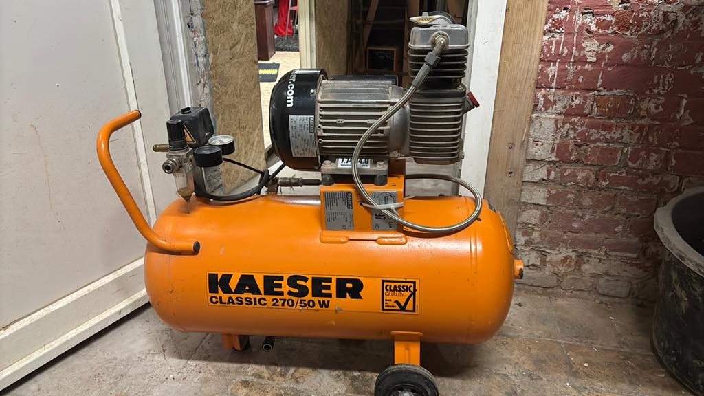 Compressor kaeser classic 270/50W, Ophalen, 6 tot 10 bar, Zo goed als nieuw, 25 tot 100 liter