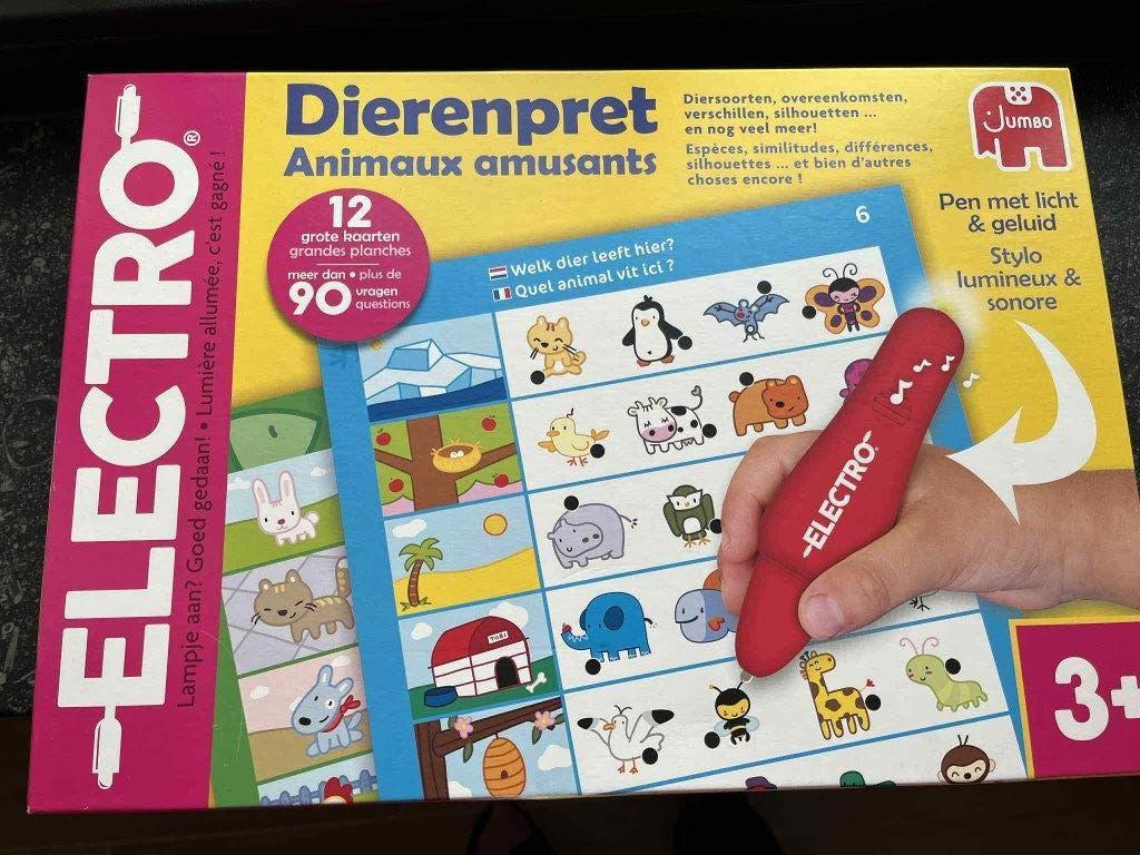 Electro dierenpret JUMBO, Ophalen, Gebruikt, Puzzelen, Met licht