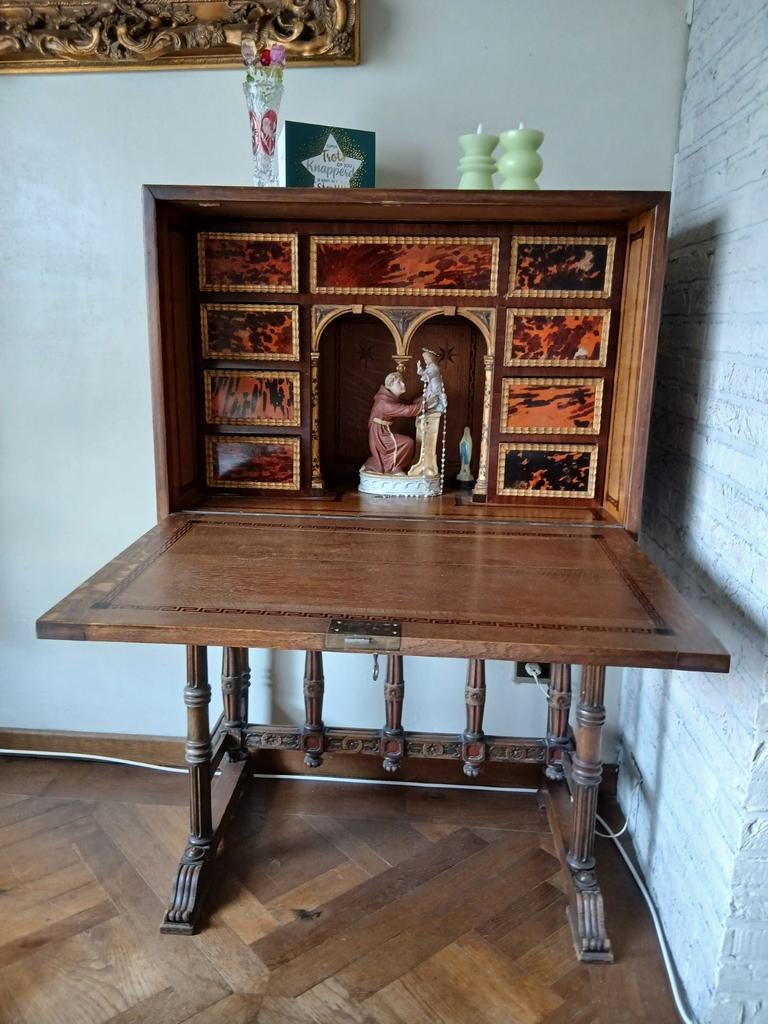 Unieke sekretaire, Antiek en Kunst, Ophalen