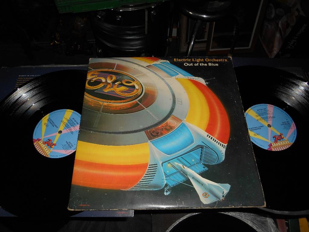 Double LP Electric Light Orchestra "Out of the Blue" 1977, Ophalen of Verzenden