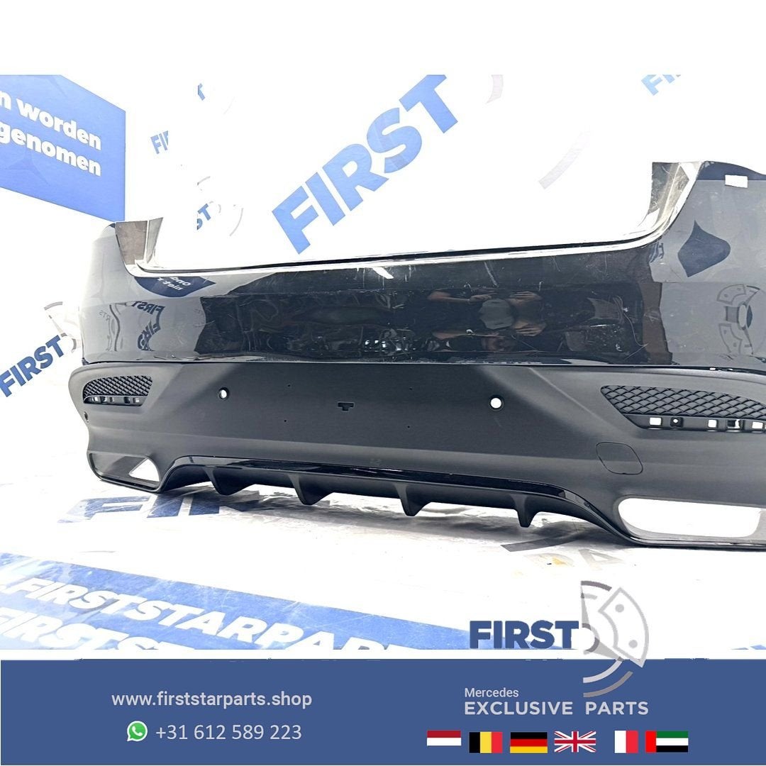 C292 GLE AMG 63 Achterbumper A2928851325 + Diffuser voor Mer, Arrière, Utilisé, -, -
