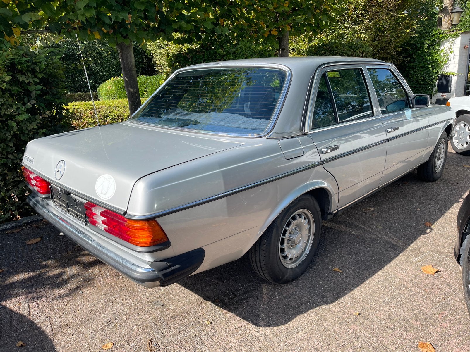 230 E 4drs/Open dak/AUTOMAAT!!!!!!, Auto's, 4 deurs, Zwart, 4 cilinders, 2300 cc