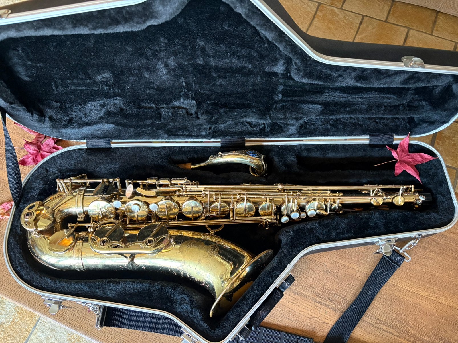 Saxophone ténor Selmer Super Action 80 Série II, Enlèvement, Utilisé, Ténor, Avec valise
