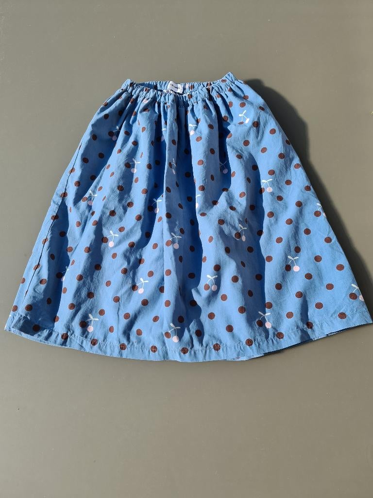 blauwe rok met bollen, Filou & Friends, 128, Enfants & Bébés, Vêtements enfant | Taille 128, Enlèvement, Comme neuf