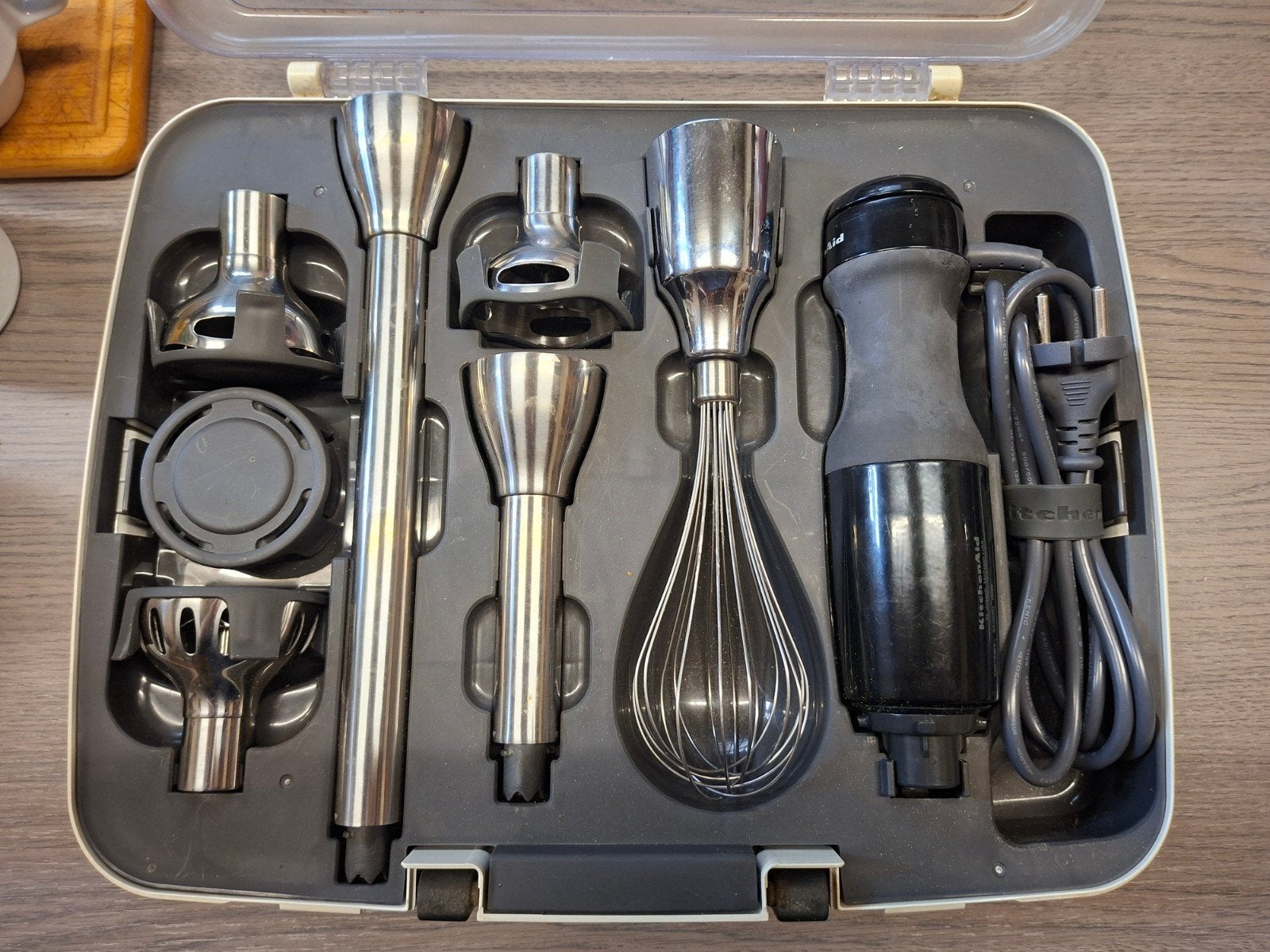 Mixeur plongeant KitchenAid, Electroménager, Enlèvement, Comme neuf, 3 vitesses ou plus