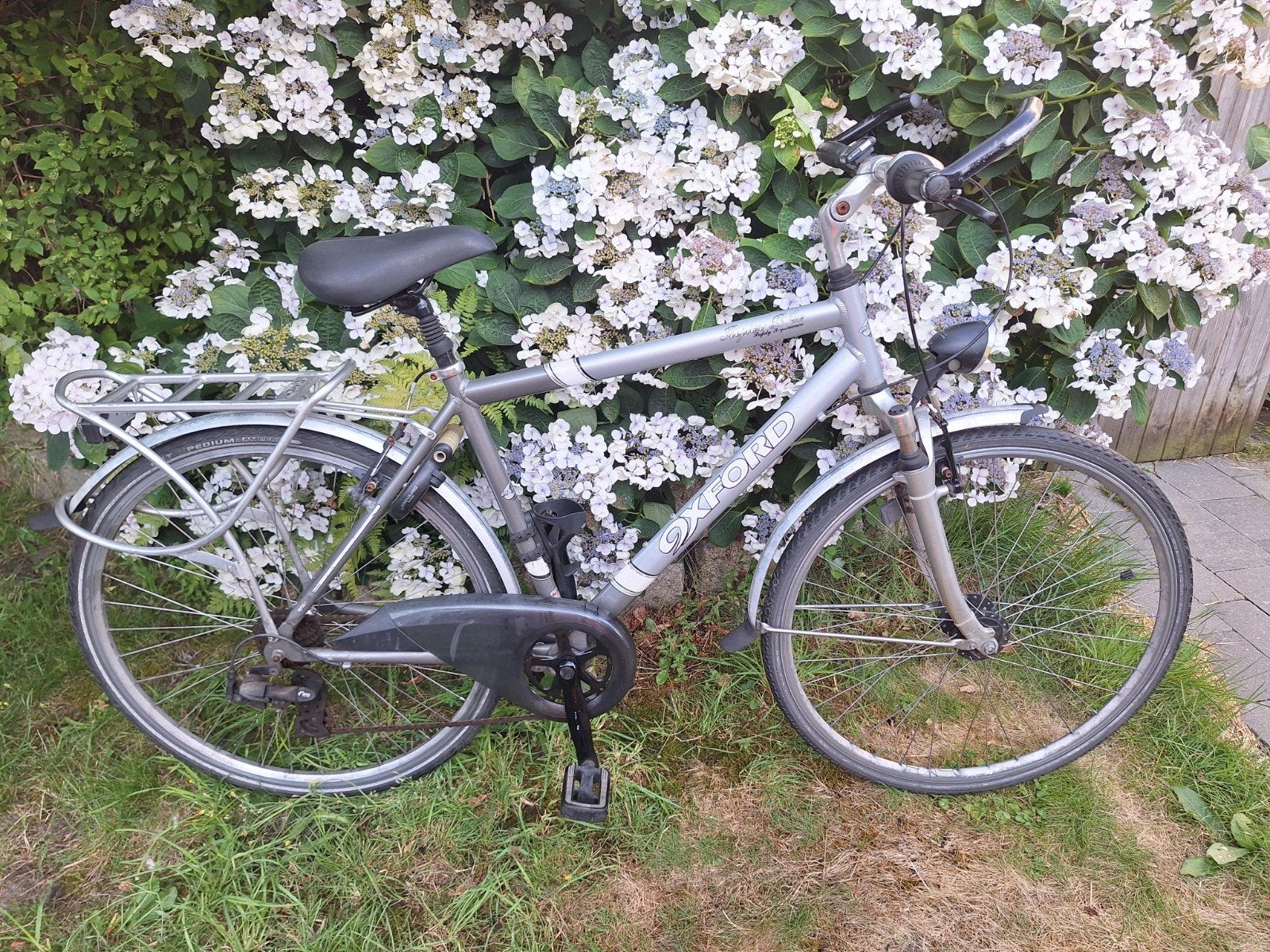 Herenfiets oxford, Fietsen en Brommers, Fietsen | Heren | Herenfietsen, Gebruikt, Velgrem, Versnellingen, 49 tot 53 cm