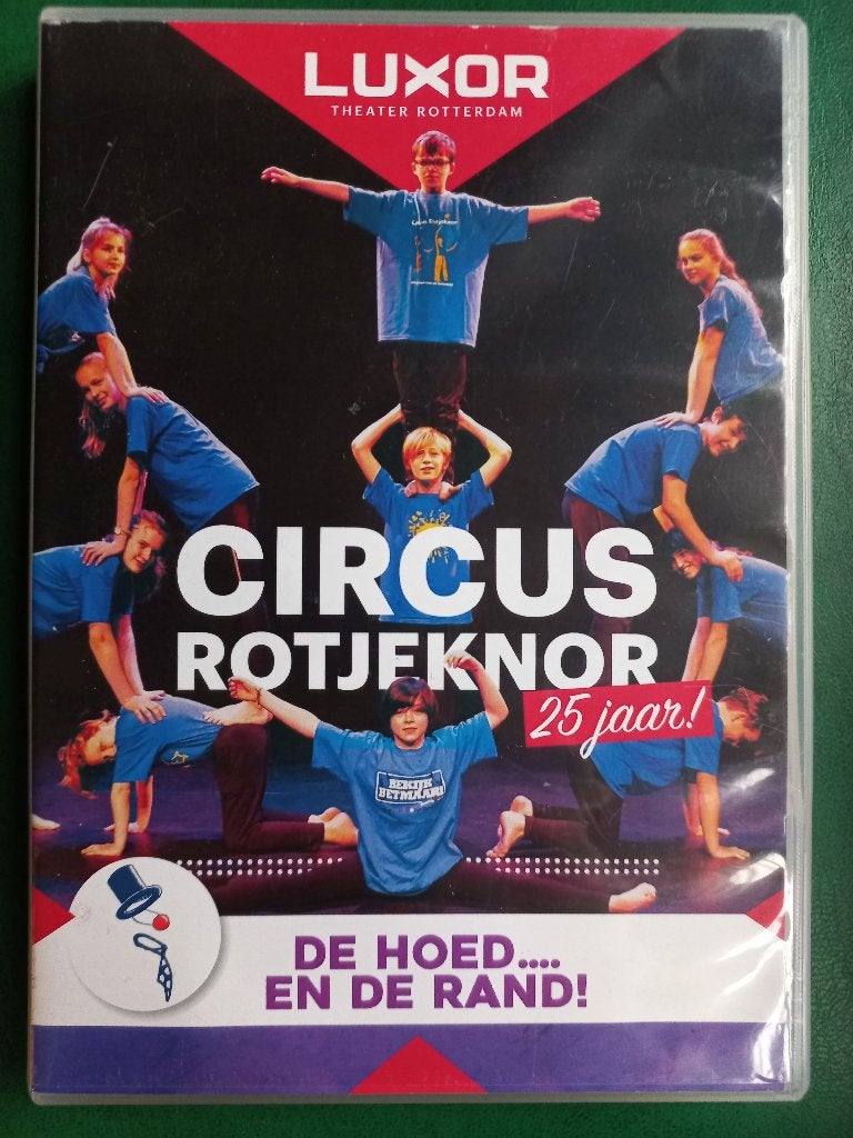 Circus Rotjeknor - 25 jaar - De hoed... en de rand!, Cd's en Dvd's, Dvd's | Cabaret en Sketches, Stand-up of Theatershow, Overige artiesten