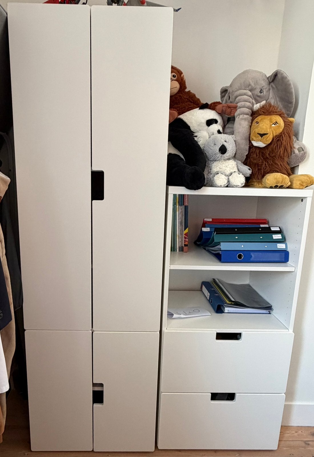 Ikea Stuva kast 1; 192hx60bx51d / Kast 2; 130hx60bx49d, Ophalen, Gebruikt, 50 tot 100 cm, Met lade(s)