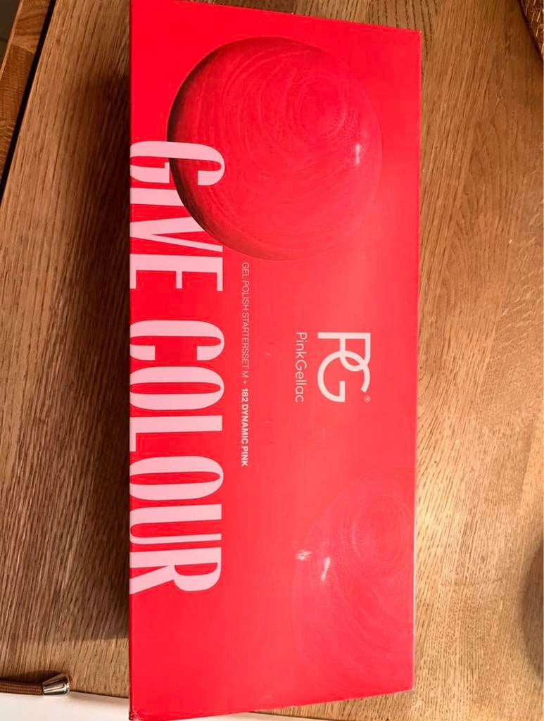 Pink Gellac gel polish starterset M ( rood ), Ophalen, Zo goed als nieuw