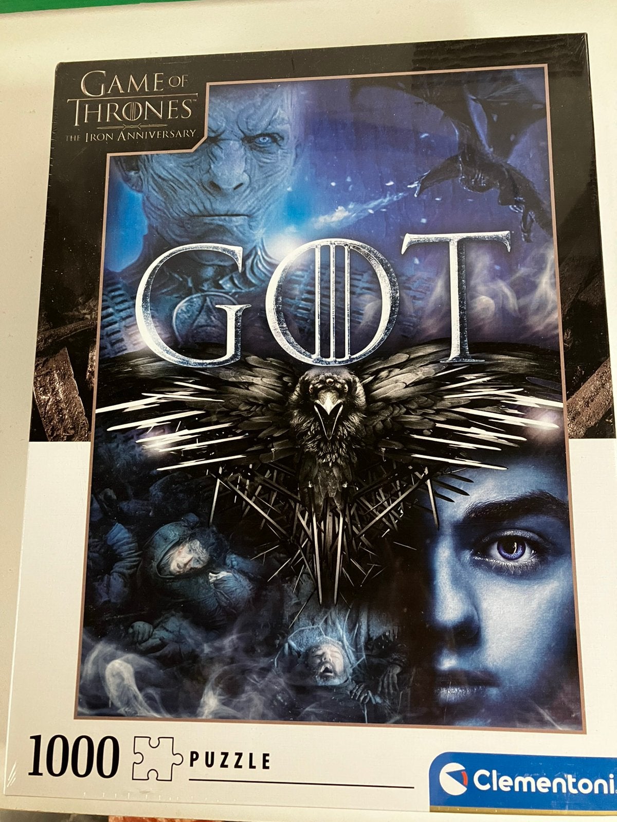 NIEUW Puzzel Game of thrones Clementoni 1000 stukjes, Ophalen of Verzenden, Nieuw