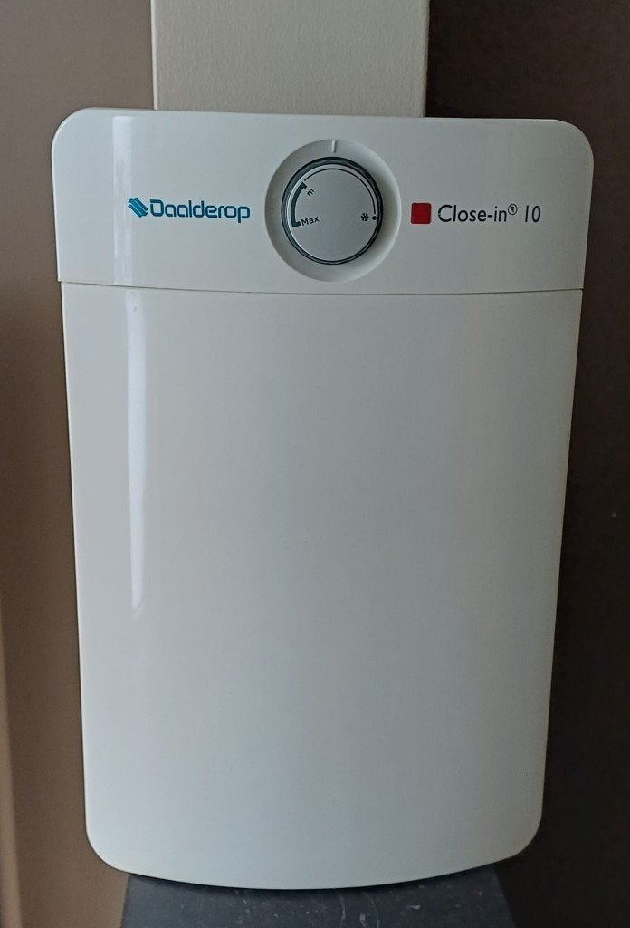Daalderop Close-in 10 Keukenboiler (10 Liter / 2200W), Doe-het-zelf en Bouw, Minder dan 20 liter, Ophalen, Zo goed als nieuw, Boiler