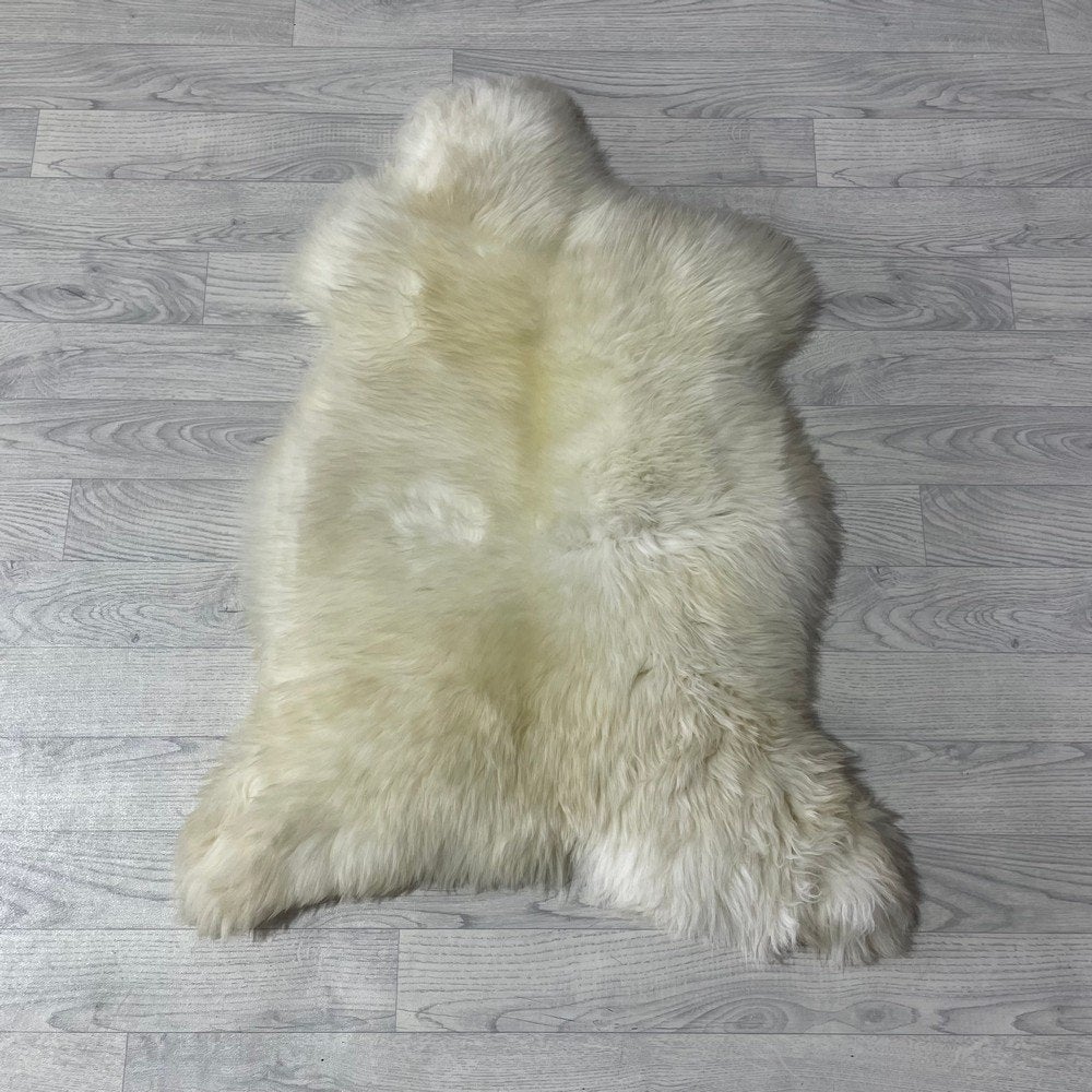 Schapenvacht wit creme 95x75cm #1503 | Lederstore, Wandkleed, Nieuw, Ophalen of Verzenden, Natuurlijk materiaal