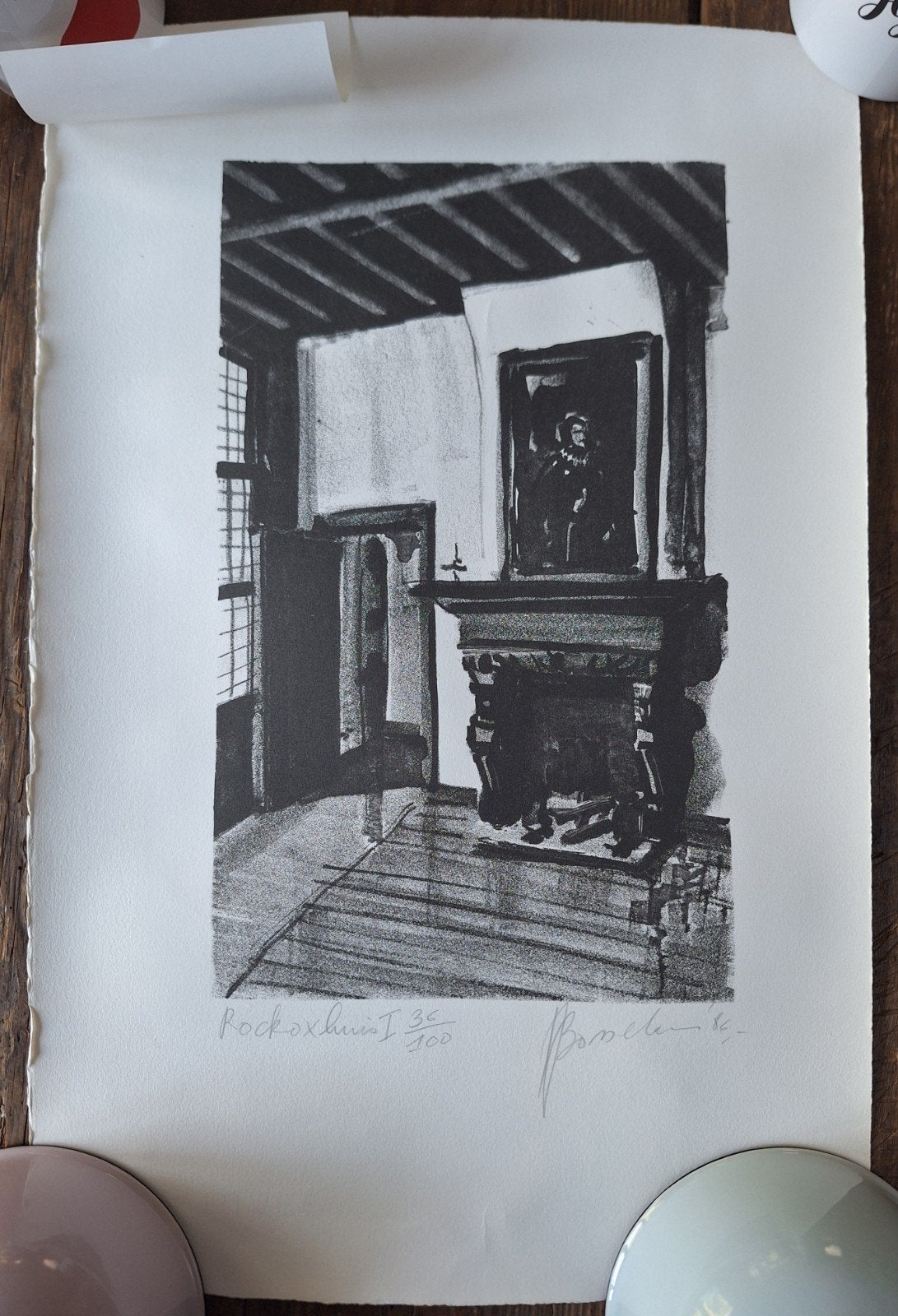 Gravure Jan Bosselaers, Enlèvement ou Envoi