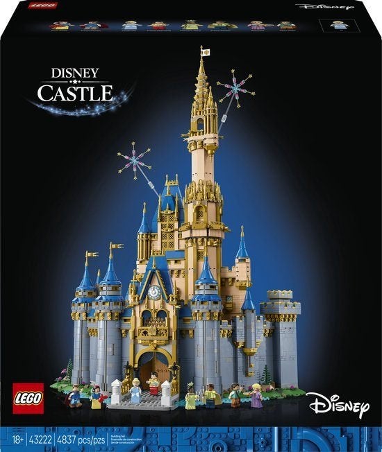 LEGO 43222 Disney kasteel verzegeld, Nieuw, Ophalen of Verzenden, Disney, Complete set