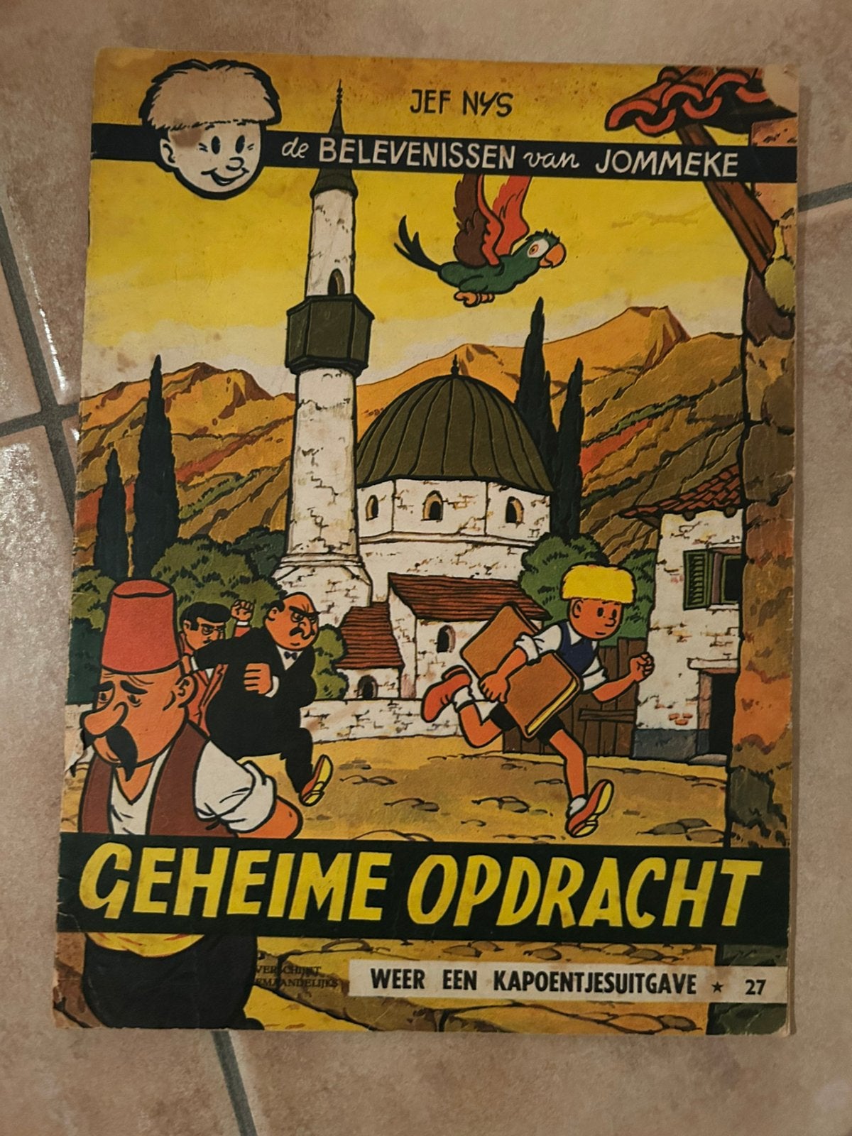 Geheime opdracht - kapoentjes uitgave, Boeken, Stripverhalen, Meerdere stripboeken, Ophalen, Gelezen