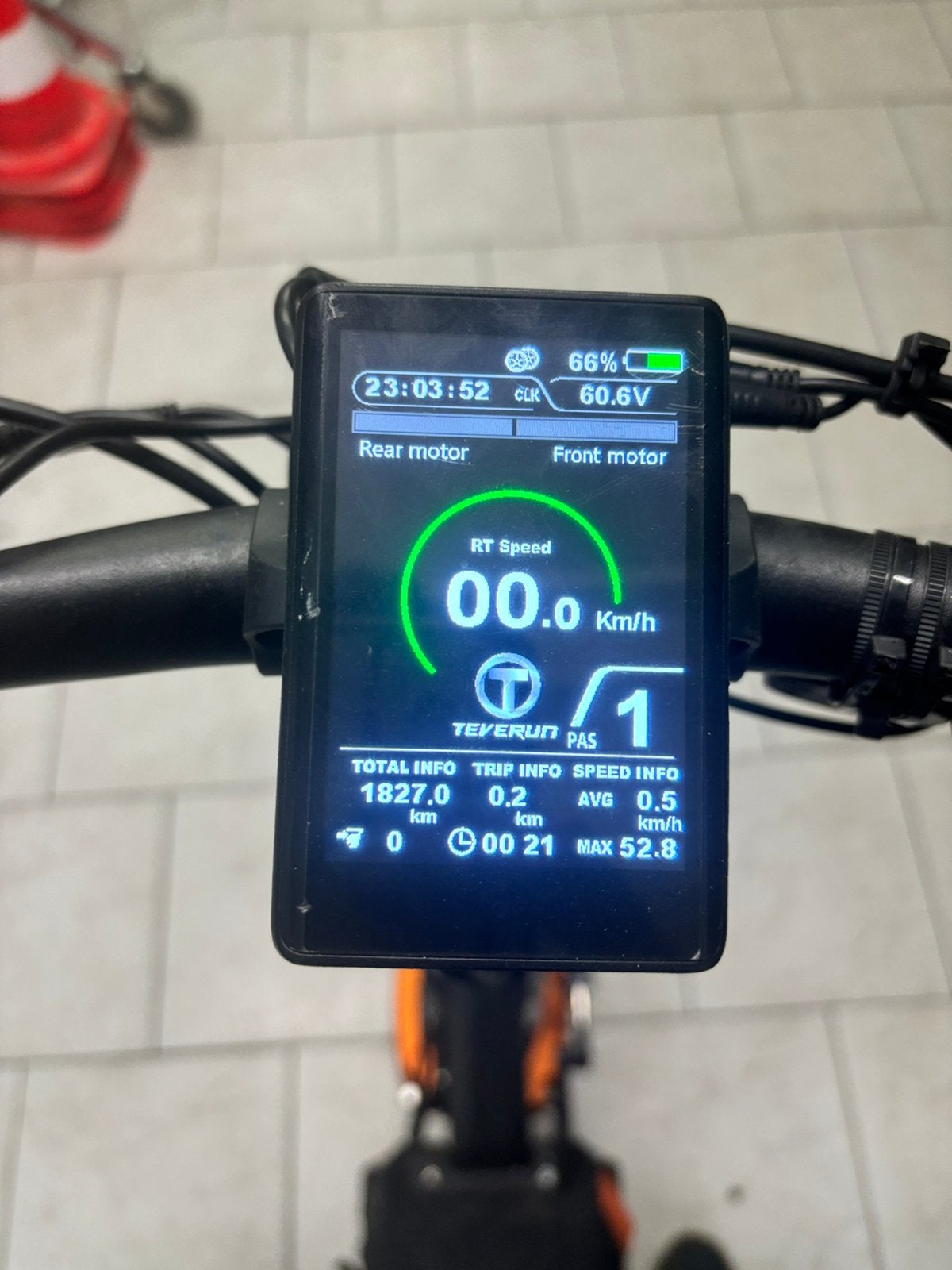 Trotinette electrique teverun blade gt2 plus, Enlèvement, Comme neuf