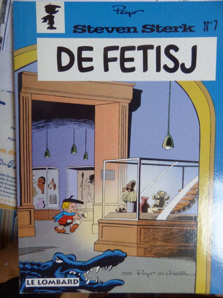 steven sterk nr 7  de fetisj       softcover, Boeken, Ophalen of Verzenden