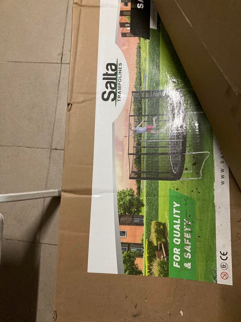 Salta trampoline, Tuin en Terras, Partytenten, Ophalen, Gebruikt