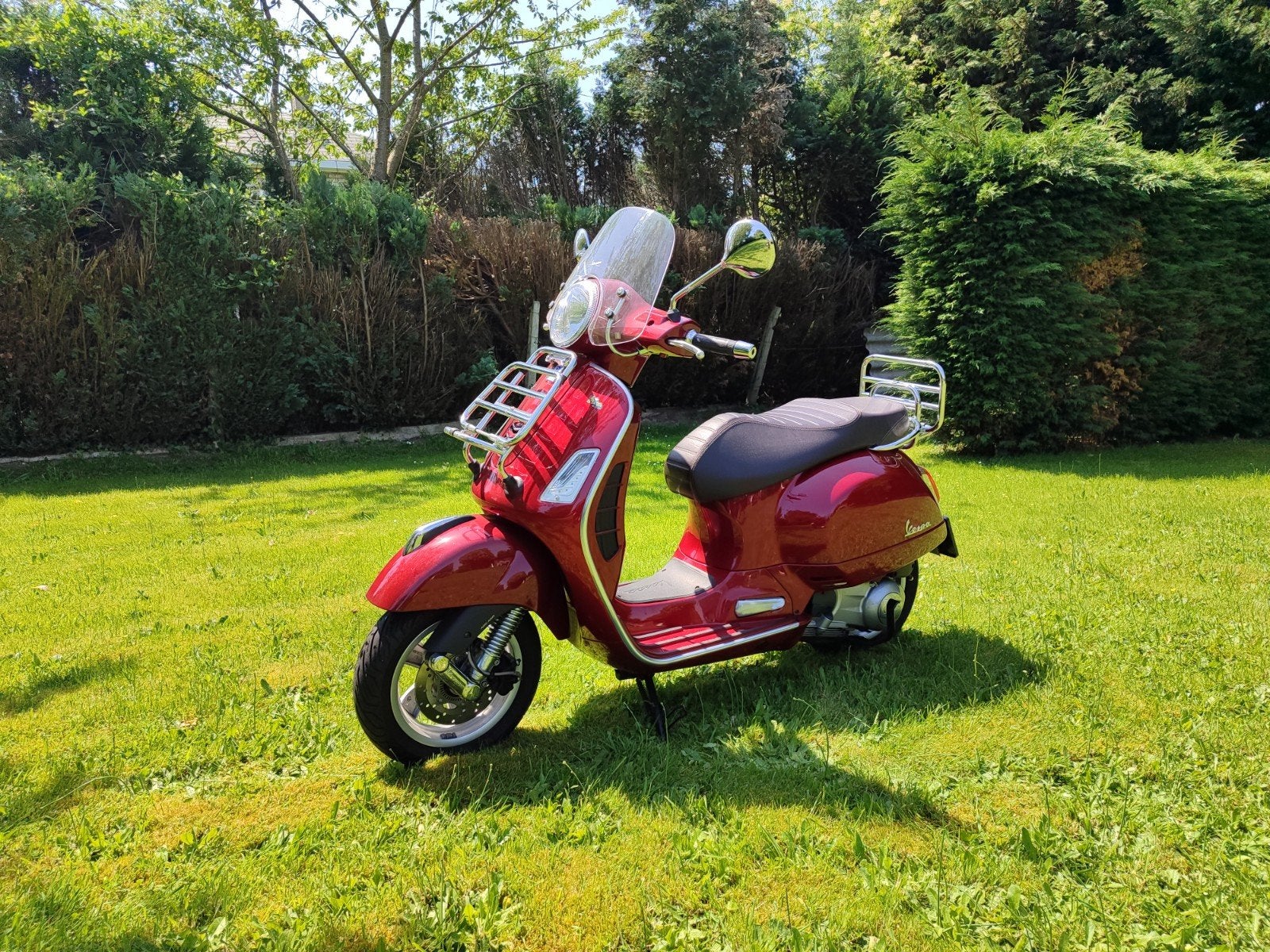 VESPA GTS 300, Ophalen