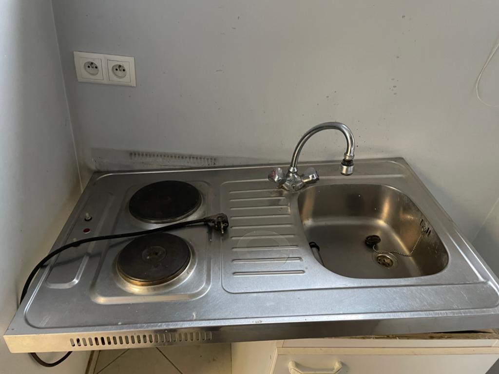 Elektrisch fornuis met RVS wasbak, Elektronische apparatuur, Ophalen, Gebruikt, Elektrisch, 3 kookzones of minder