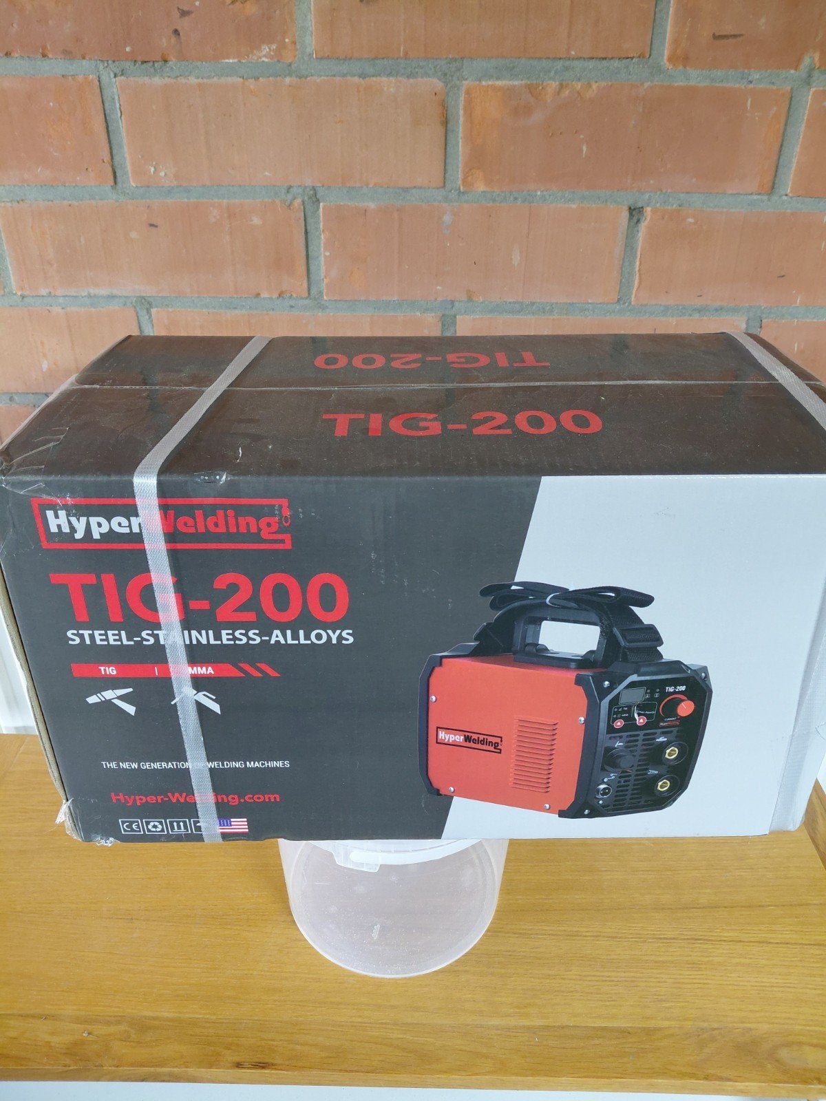 Welding hyper tig 200, Doe-het-zelf en Bouw, Gereedschap | Lasapparaten, Ophalen, Tig