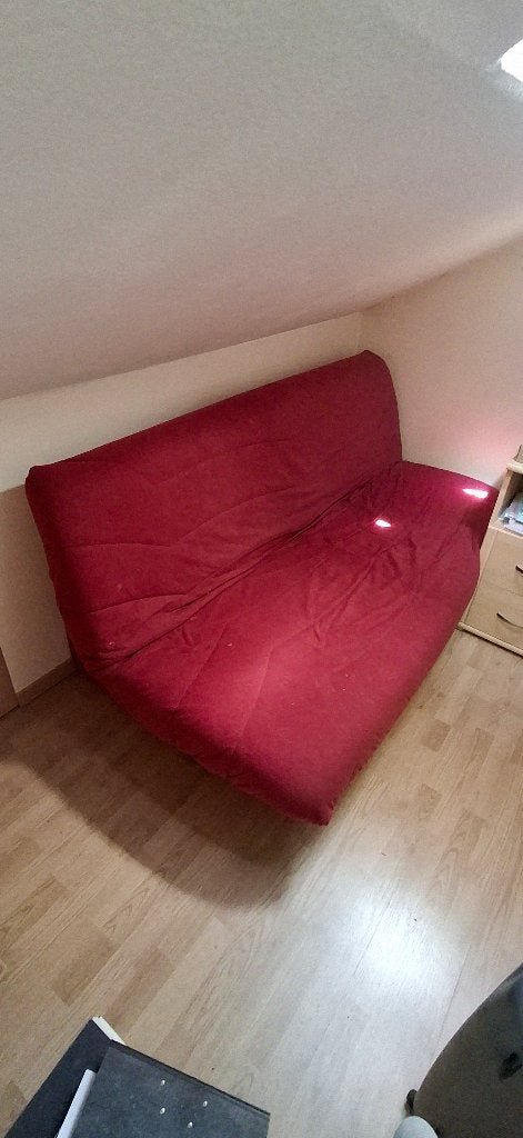 Zetelbed, Ophalen, Gebruikt, 190 cm of minder, Twijfelaar