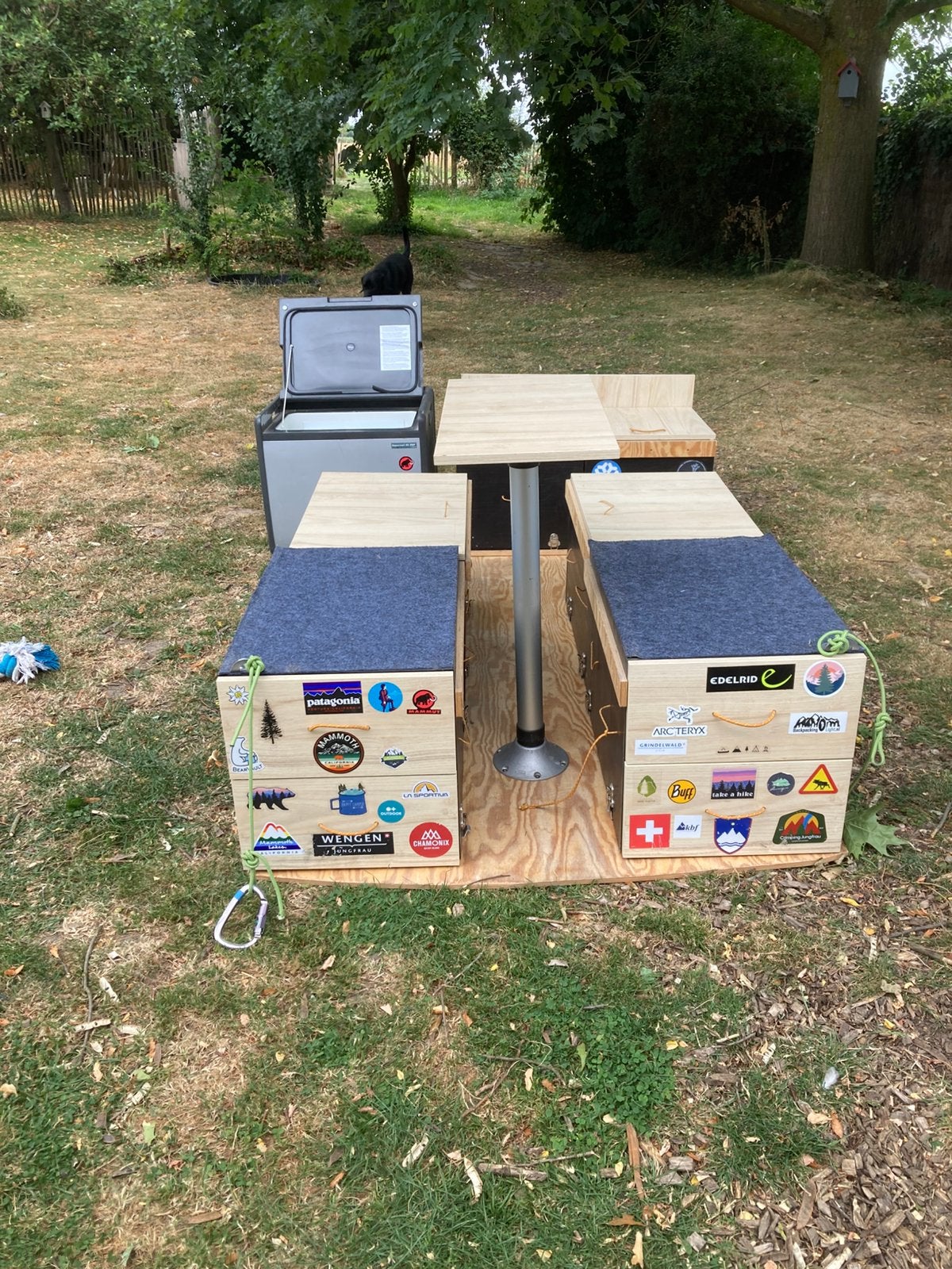 Intérieur du camping-car Caddy Maxi, Caravanes & Camping, Meubles de camping, Enlèvement, Utilisé