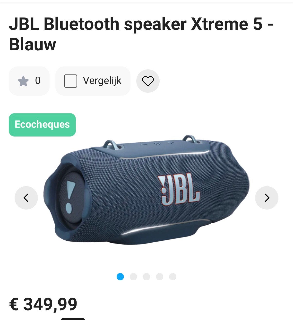 Nieuwe Jbl xtreme5 in doos met garantie, Audio, Tv en Foto, Luidsprekerboxen, Ophalen, Nieuw, JBL