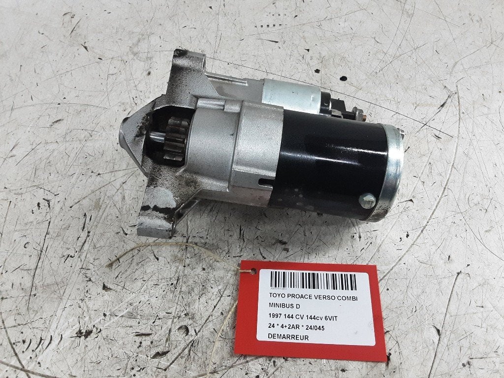 DÉMARREUR Toyota ProAce Shuttle (9827008580), Mevr. I. Hauben, Toyota, Utilisé, Rue de l'Espoir 34 34
4030  GRIVEGNÉE, BE
