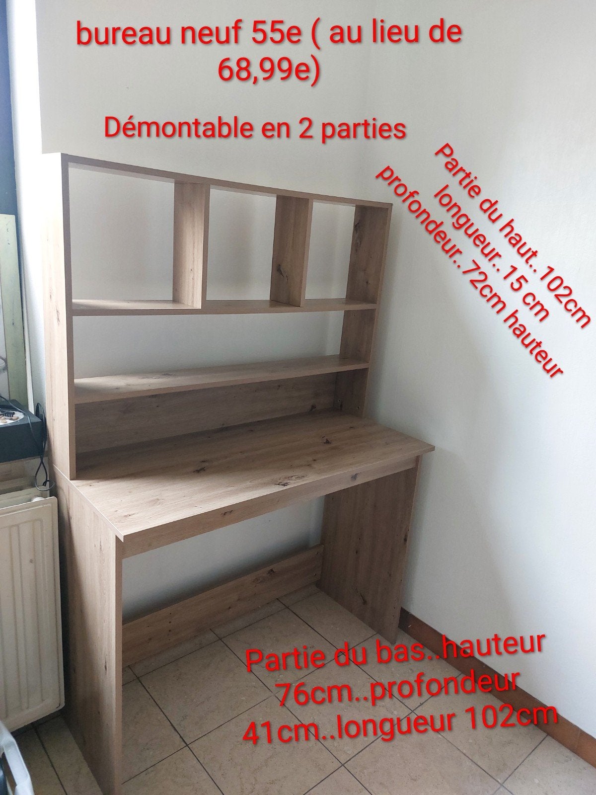 Bureau, Maison & Meubles, Enlèvement