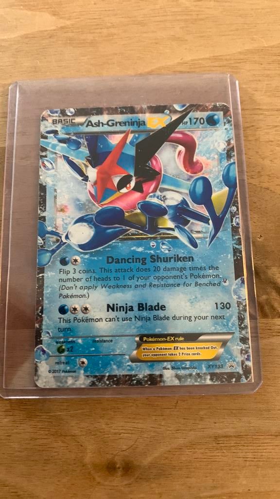 Ash-greninja EX, Ophalen, Zo goed als nieuw, Losse kaart