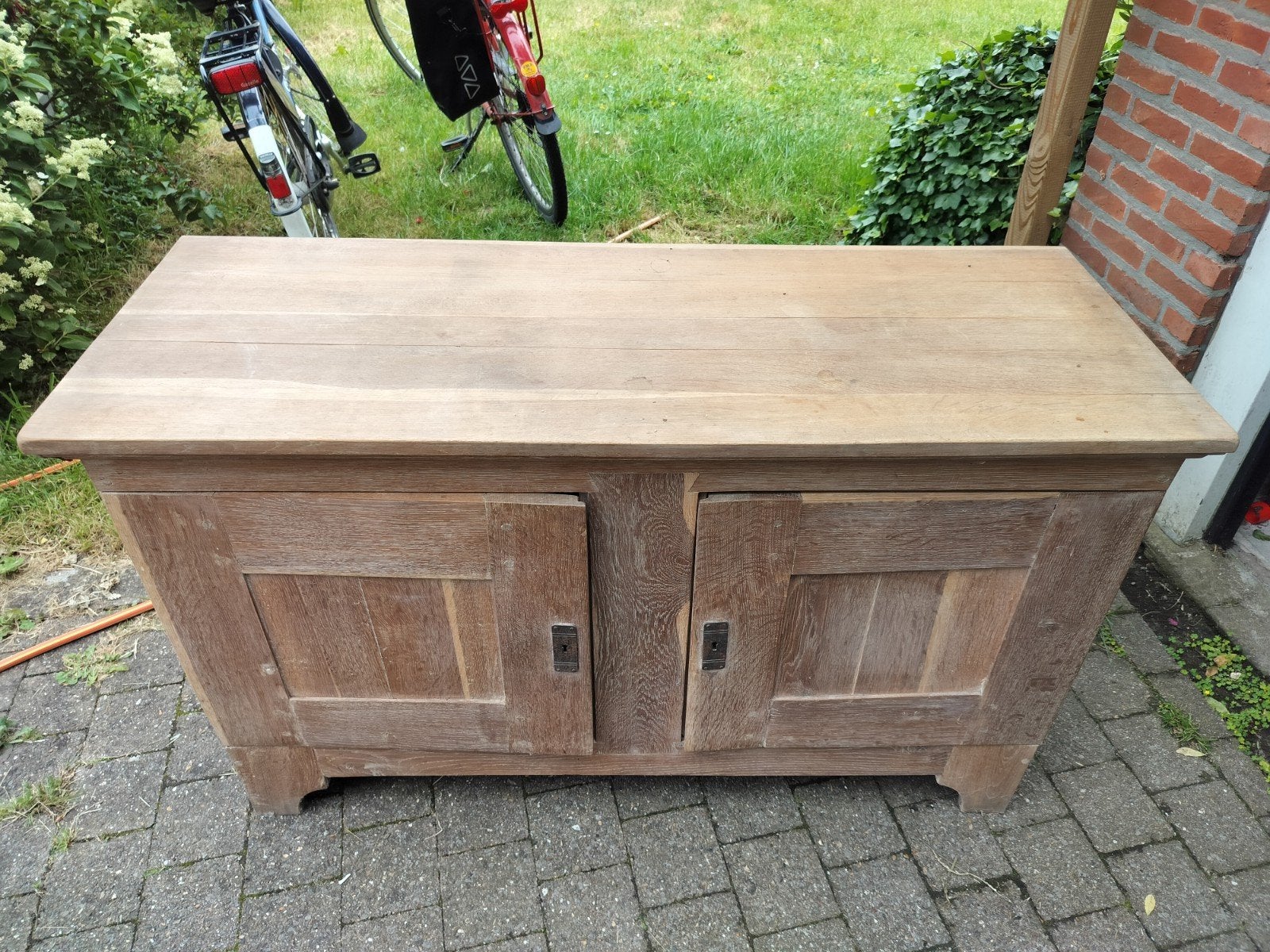 Kast eik kleine tv kast, Huis en Inrichting, Kasten | Dressoirs, Ophalen